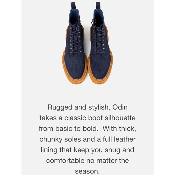 Marc Nolan Odin Combat Style Boot - Picture 10 of 11